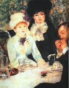 Pierre Renoir The End of the Luncheon Sweden oil painting artist